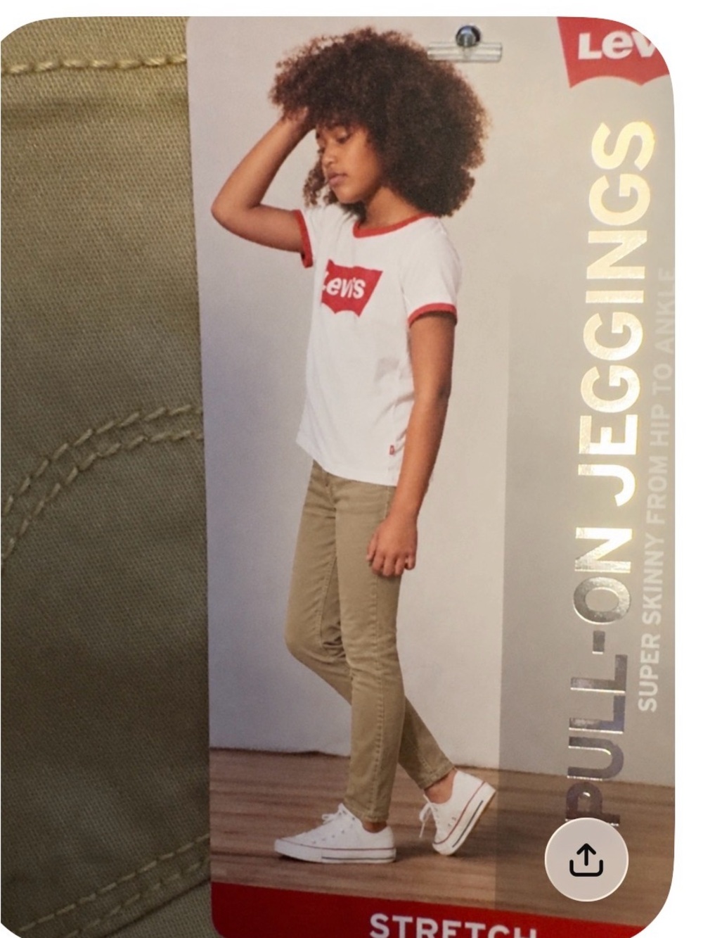 Levi's Kids  Pull-On Jeggings 14 reg